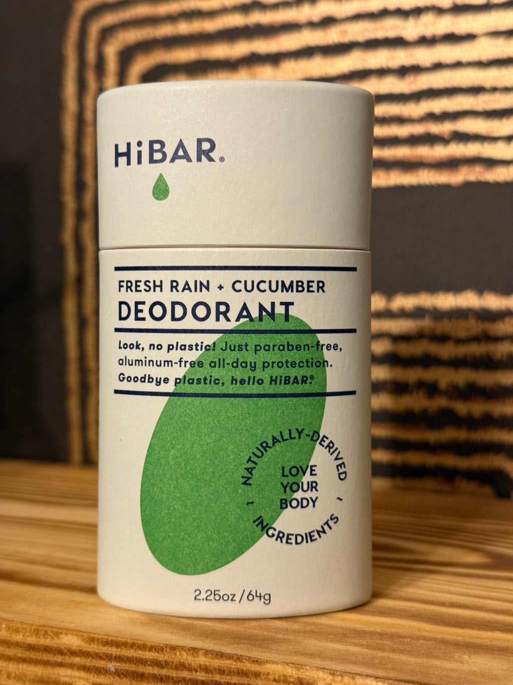 HiBAR Deodorant  Eucalyptus + Mint