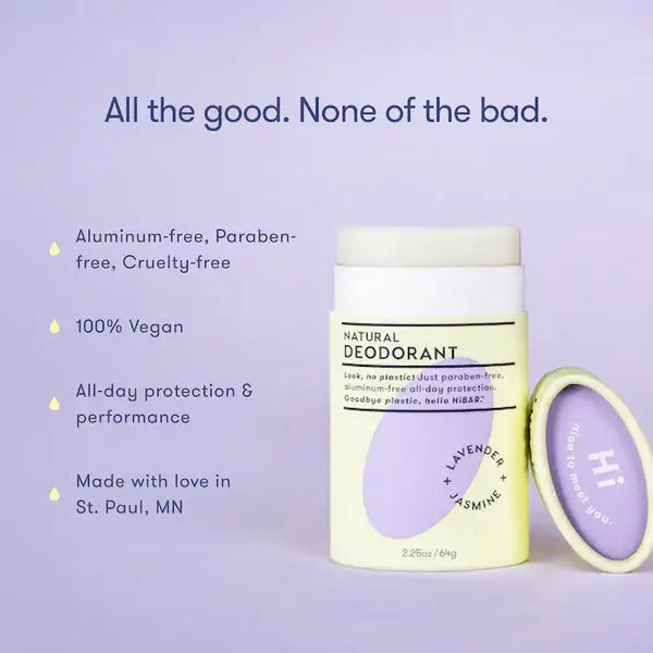 HiBAR Deodorant Lavender + Jasmine